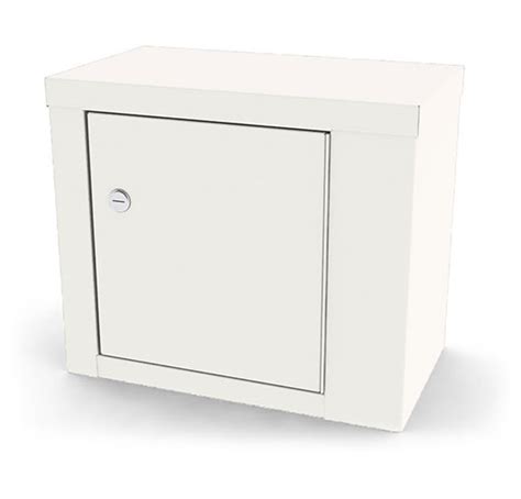 Single Door, Single Lock Narcotic Cabinet with One Shelf